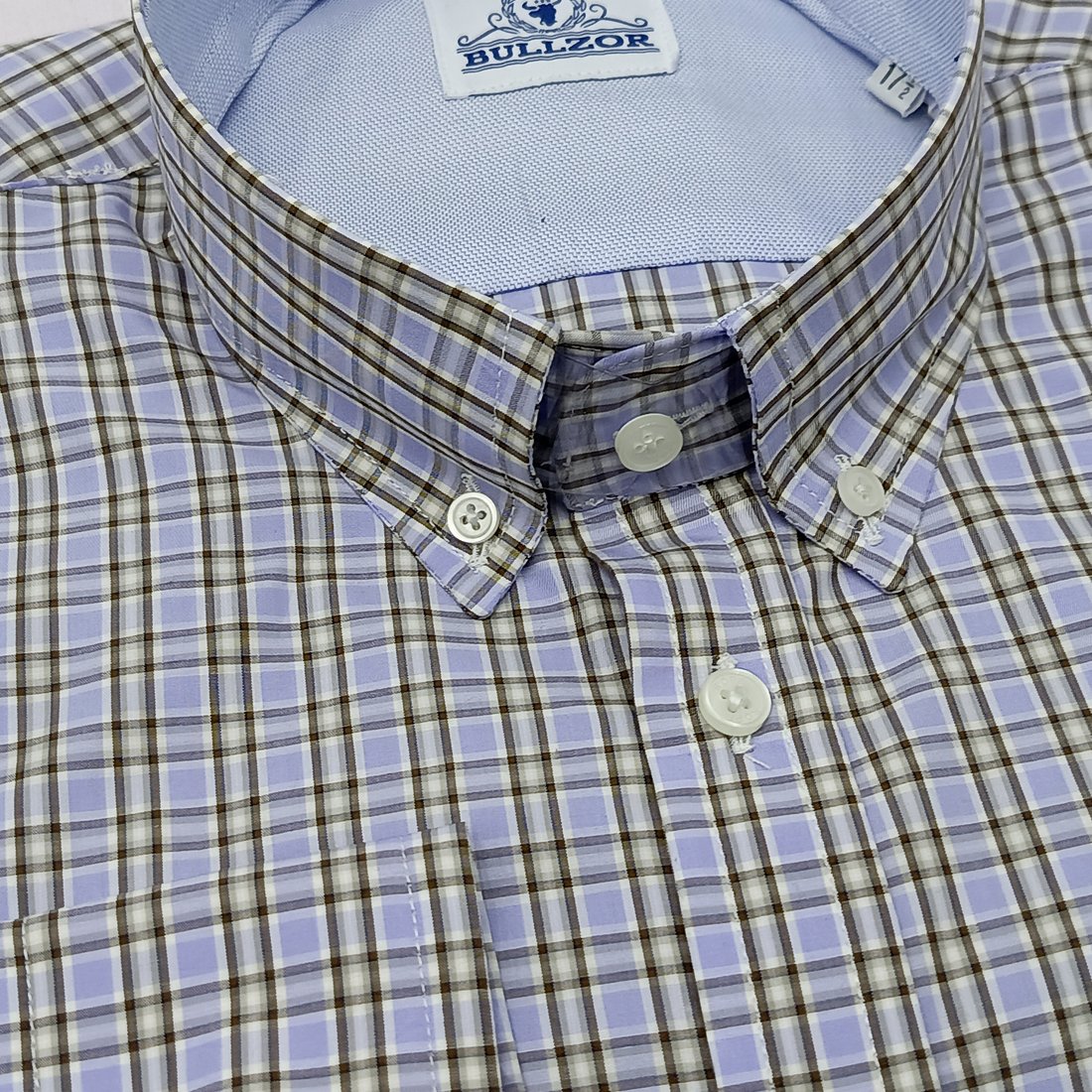 Sky Blue Check